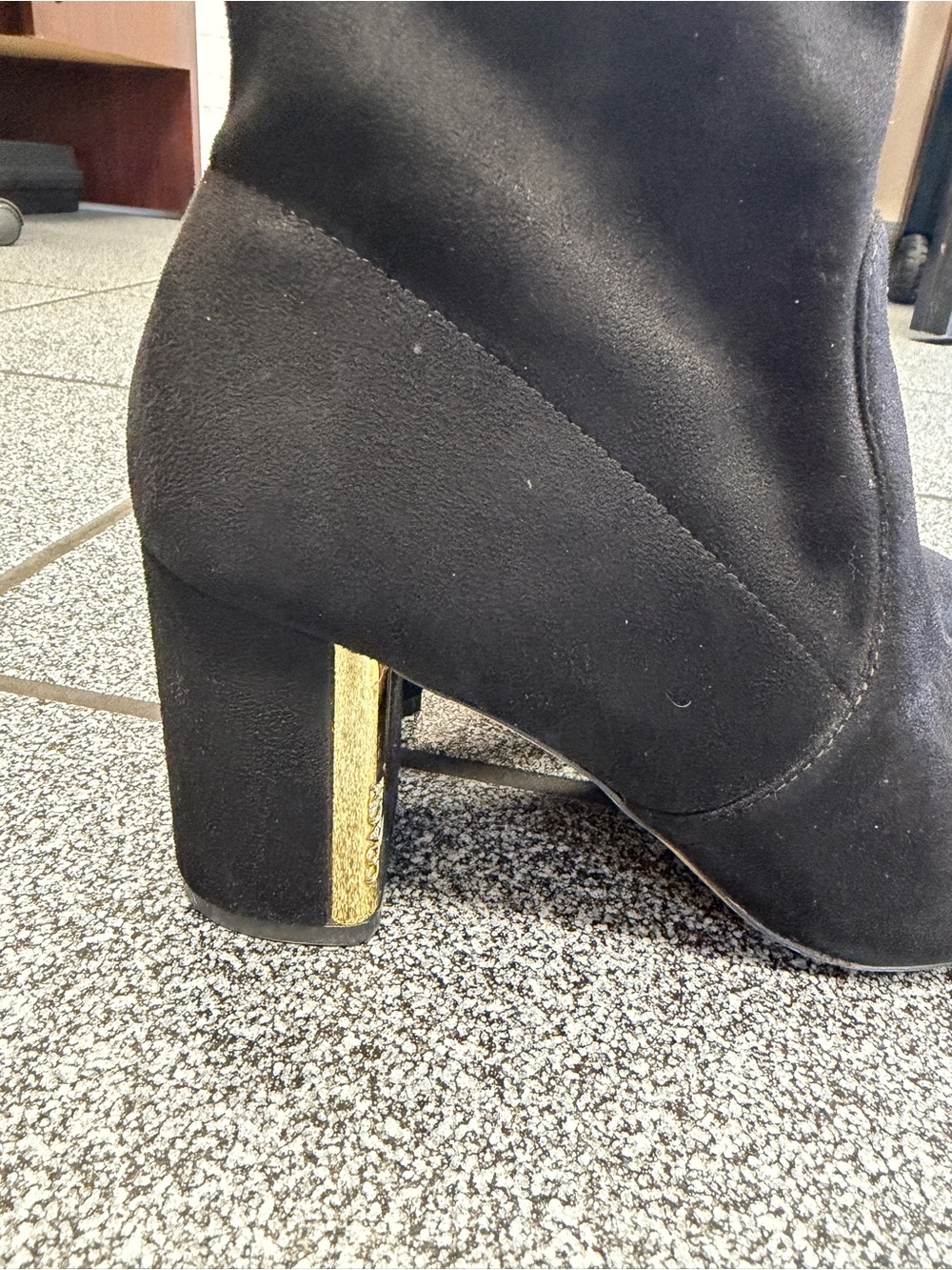 Coach Black Stretch Sock Ankle Boots - Women's Stylish Slip-On Booties - Picture 2 of 6